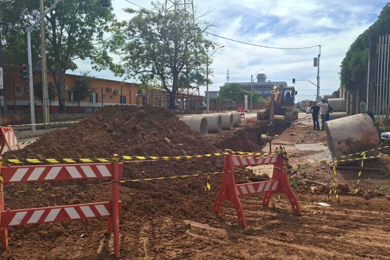 Drenagem na avenida Pinheiro Machado entra na fase final e deve reduzir alagamentos em Porto Velho