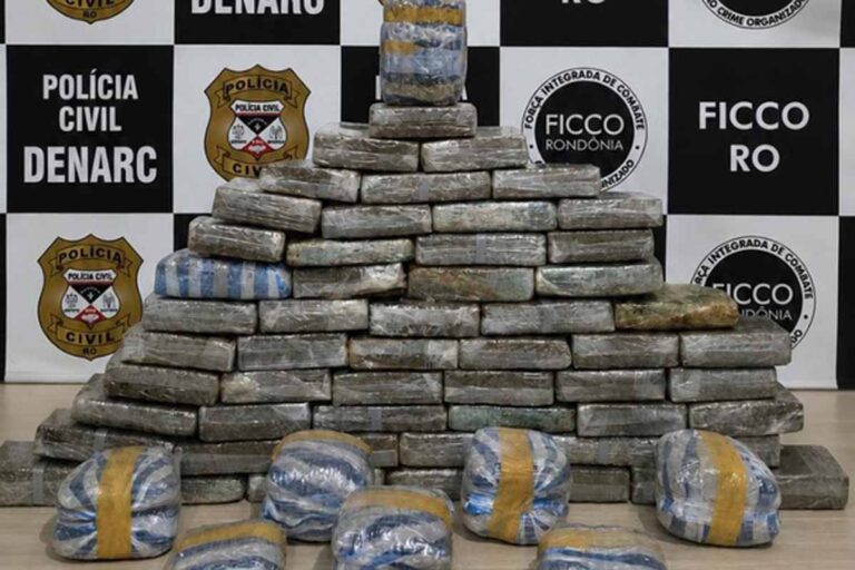 FICCO apreende mais de 63 kg de drogas e prende quatro suspeitos em operação em Rondônia