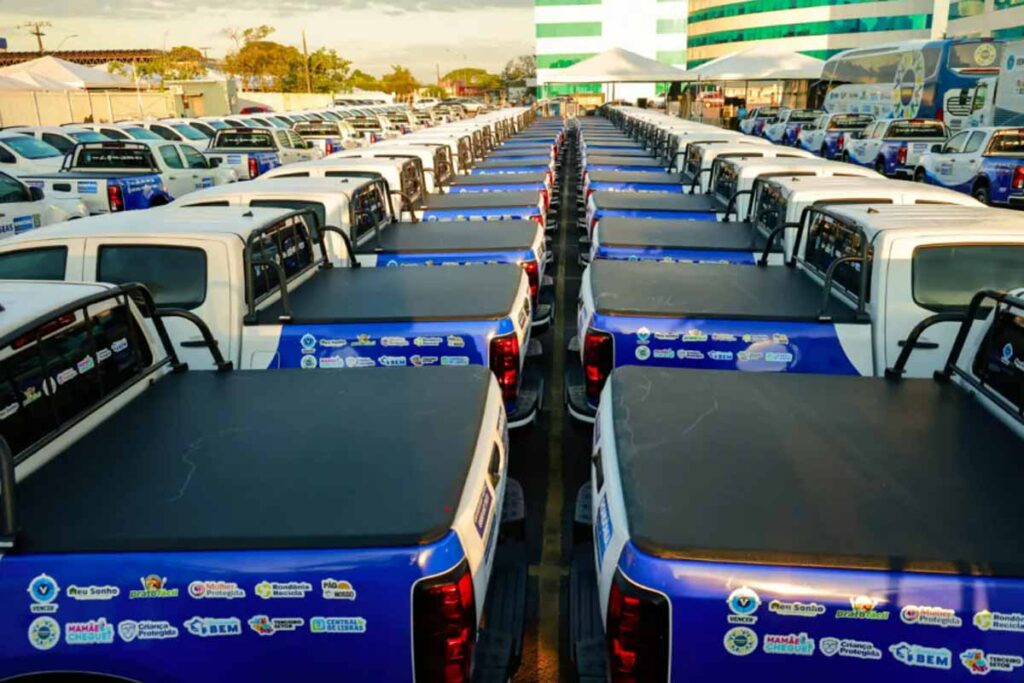 Governo de Rondônia investe mais de R$ 24 milhões em veículos e tecnologia para fortalecer assistência social nos municípios