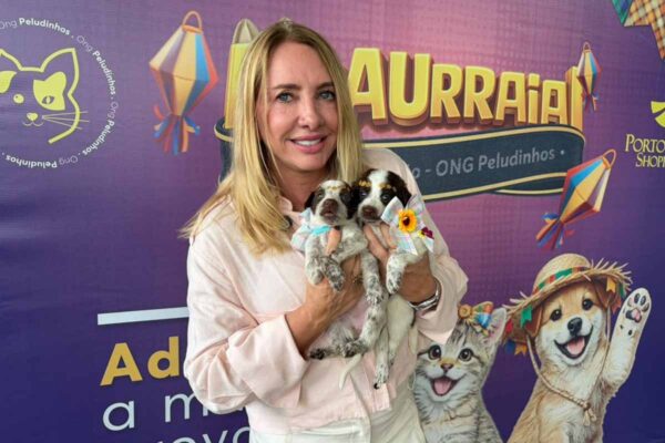 Ieda Chaves acompanha feira de adoção em Porto Velho que garante 76 novos lares para animais resgatados