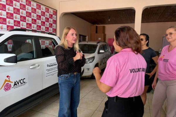 Ieda Chaves destina R$ 145 mil à AVCC para reforçar apoio a pacientes com câncer em Porto Velho