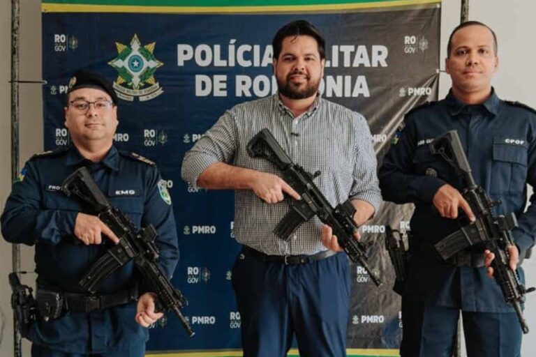 Jean Oliveira destina R$ 50 mil para compra de fuzis ARAD e reforço da segurança pública em Rondônia
