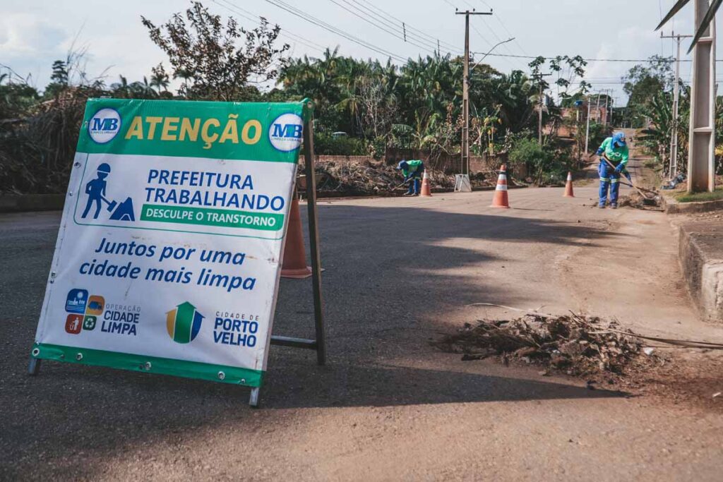 Prefeitura de Porto Velho reforça manutenção em via do Nova Esperança após obra de drenagem