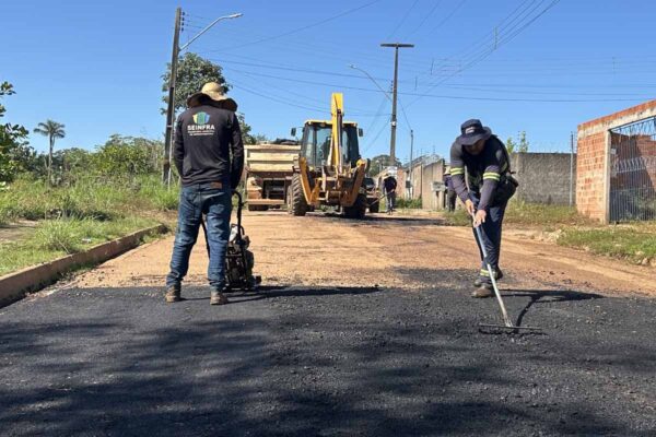 Operação tapa-buracos alcança seis vias e amplia recuperação viária em bairros de Porto Velho