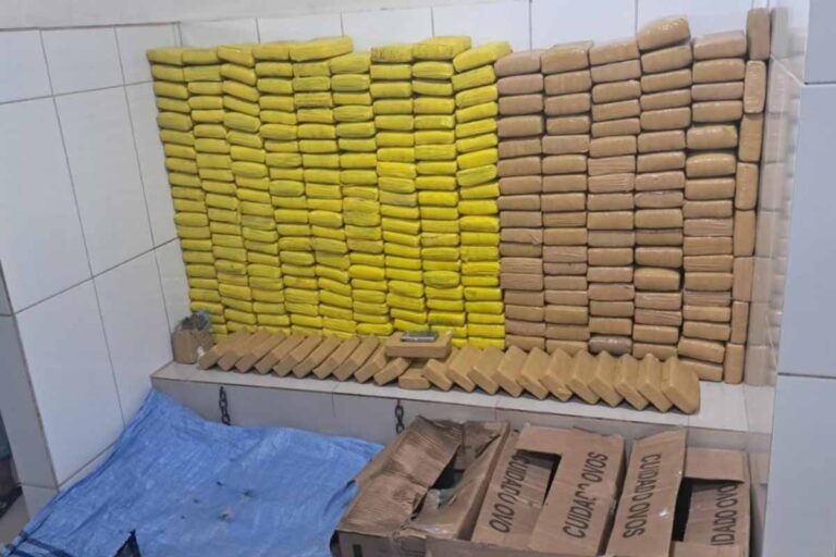 PM apreende mais de 328 quilos de drogas e prende casal durante operação contra o crime organizado em Cacoal