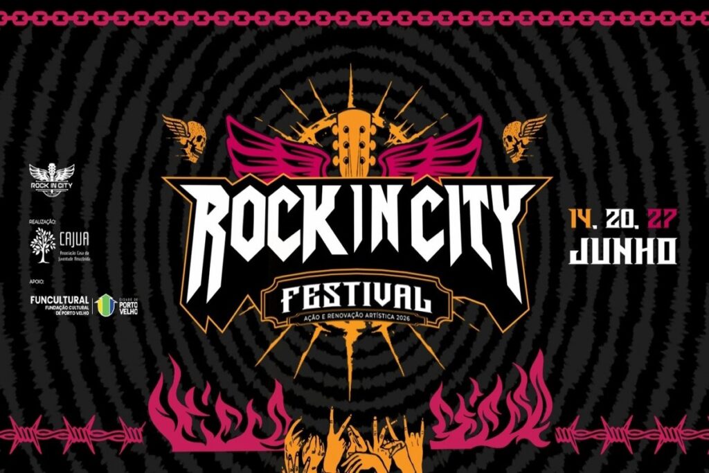 Rock in City Festival reúne bandas locais em três noites de shows gratuitos em Porto Velho