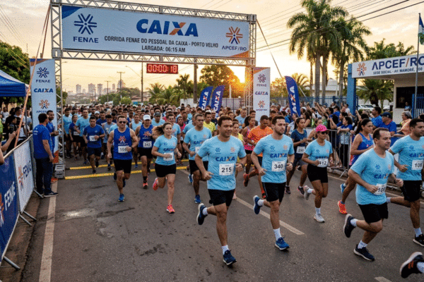 Corrida Fenae Rondônia 2026 abre inscrições e divulga regulamento em Porto Velho