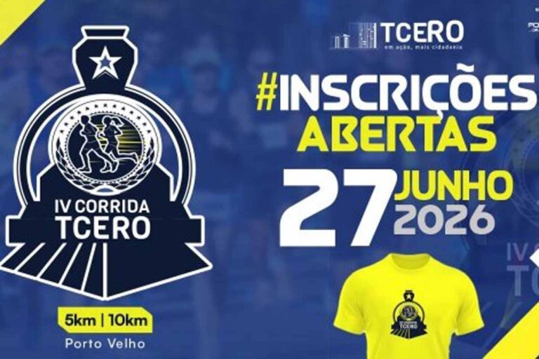 IV Corrida Solidária do TCE-RO reúne atletas em Porto Velho com percursos de 5 km, 10 km e categoria Kids