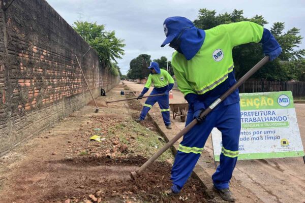 Prefeitura de Porto Velho intensifica mutirão de limpeza em mais de 15 locais da capital
