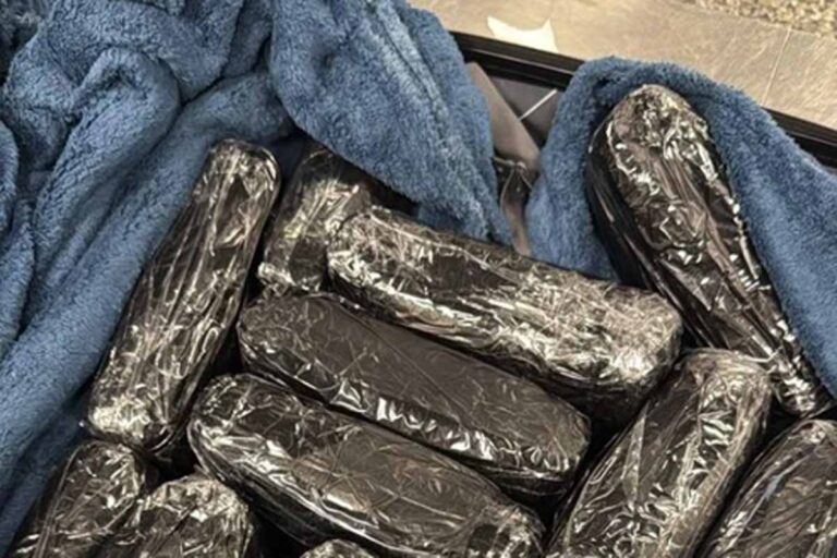 PF apreende 16 kg de maconha em aeroporto de Porto Velho e prende passageiro em flagrante