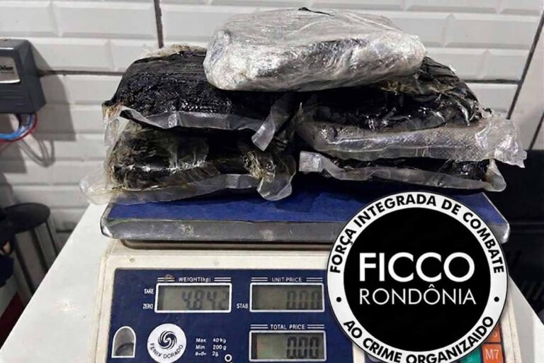 FICCO apreende quase 5 quilos de skunk e prende dois suspeitos por tráfico em Porto Velho