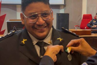 Capitão Pitomba recebe Medalha Mérito Forte do Príncipe da Beira, maior honraria da PM de Rondônia