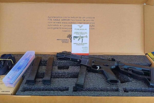 9º BPM reforça operações com recebimento de cinco carabinas calibre 9 mm em Rondônia