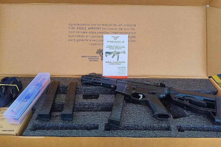 9º BPM reforça operações com recebimento de cinco carabinas calibre 9 mm em Rondônia