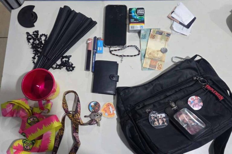 PM recupera celular e bolsa roubados e encaminha dois suspeitos à Central de Flagrantes em Porto Velho