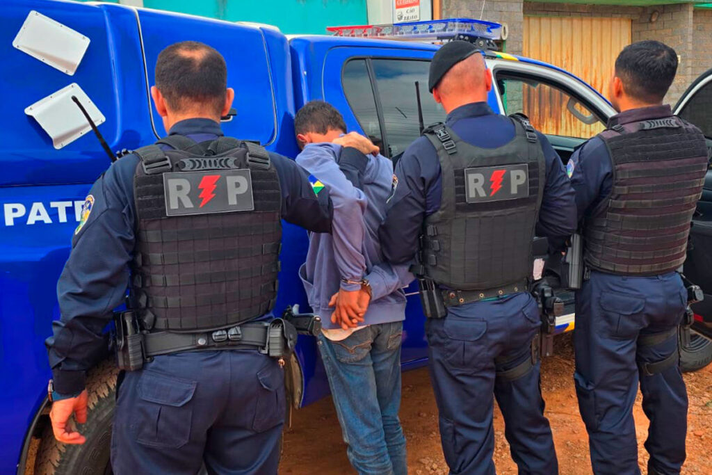 Suspeito de matar idoso e ocultar corpo em poço é preso pela PM em Ji-Paraná