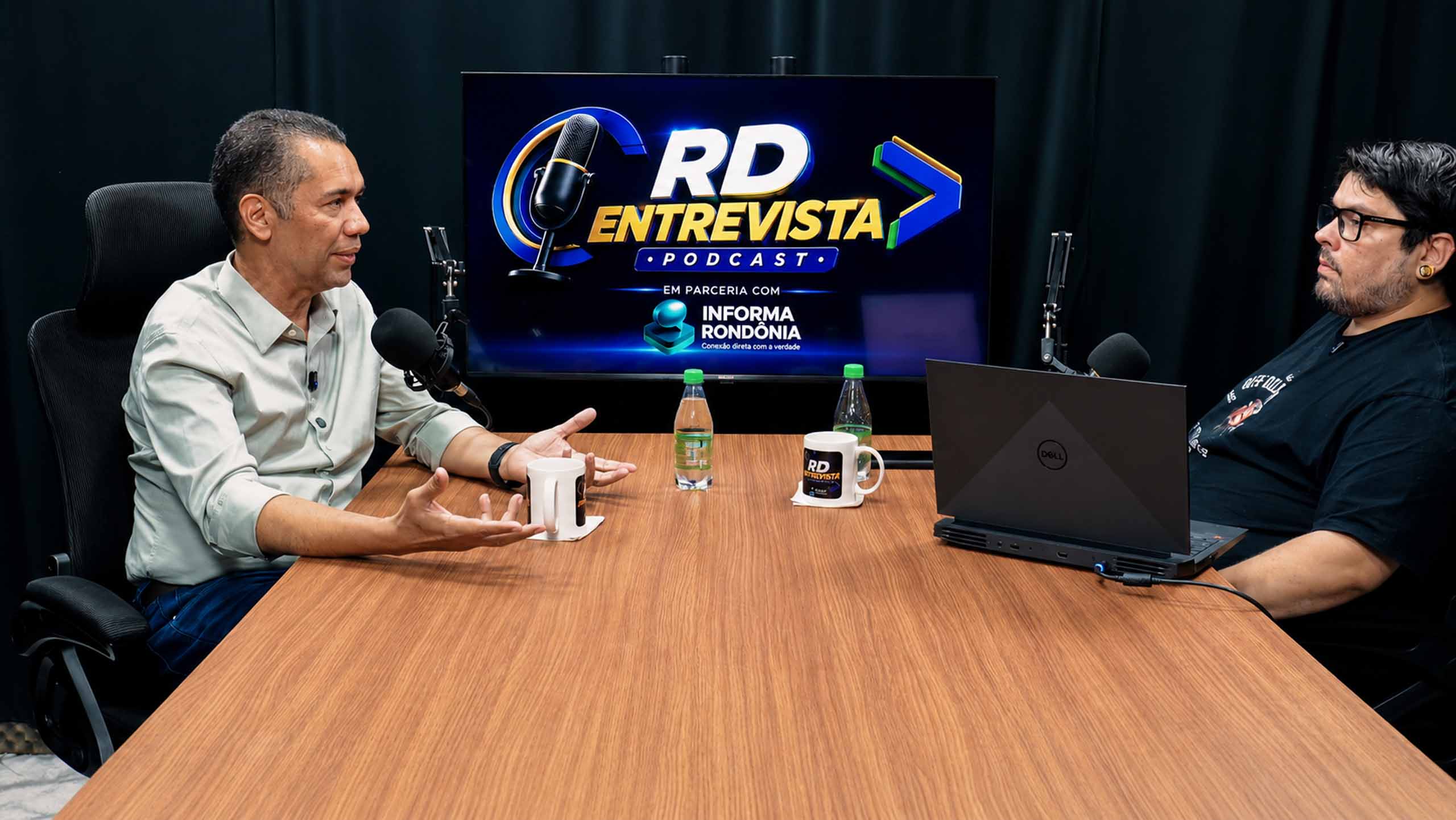 Luís Fernando Pereira da Silva, pré-candidato ao Senado pelo PSD, durante entrevista ao podcast RD Entrevista