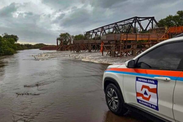 Tempestades severas ameaçam Rio Grande do Sul após chuvas atingirem 206 cidades