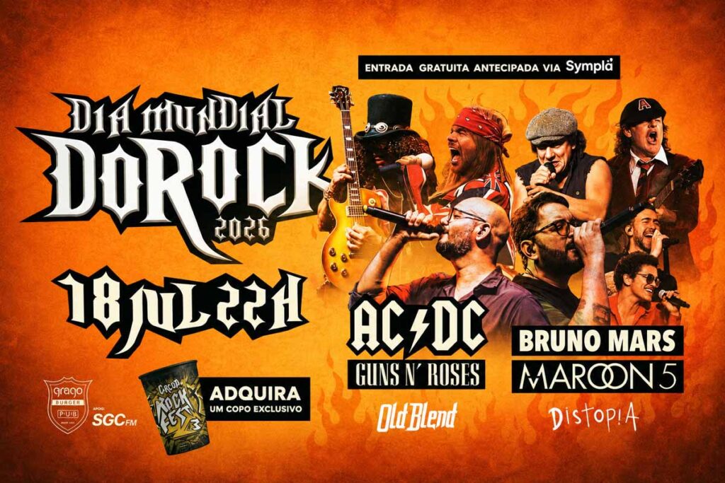 Grego Original promove noite de tributos no Dia Mundial do Rock em Porto Velho