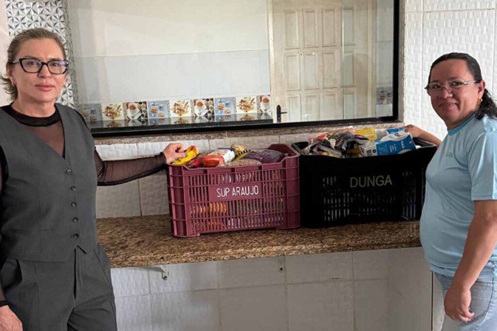 Congresso do MPRO resulta em doação de 70 quilos de alimentos a lar de idosos
