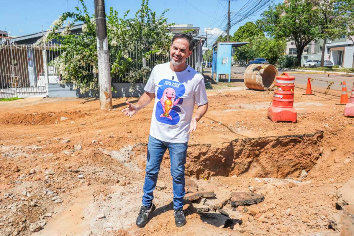 Drenagem na Rua Ametista tem rede ampliada para reduzir alagamentos em Porto Velho