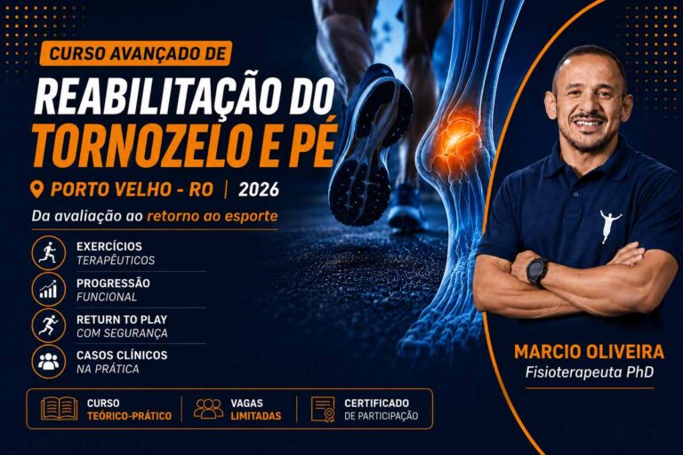 Curso avançado de reabilitação do tornozelo e pé será realizado em Porto Velho