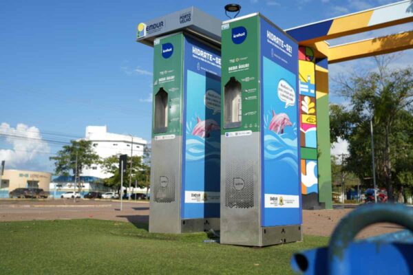 Espaços de hidratação completam um ano e se consolidam em parques de Porto Velho