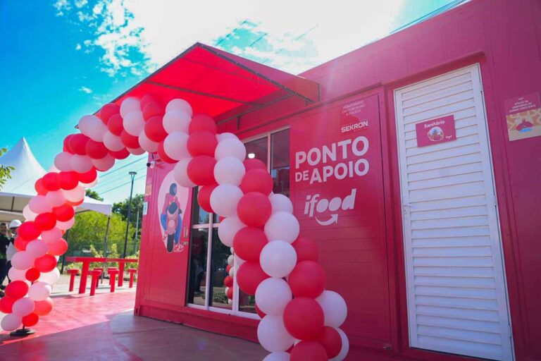 Porto Velho inaugura primeiro Ponto de Apoio para motoboys e amplia estrutura para entregadores por aplicativo