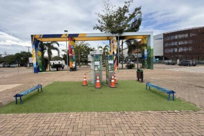 Estações de hidratação do Espaço Alternativo passam por manutenção em Porto Velho