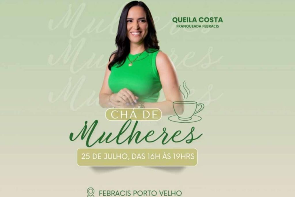 Chá de Mulheres será realizado em Porto Velho com palestra e networking