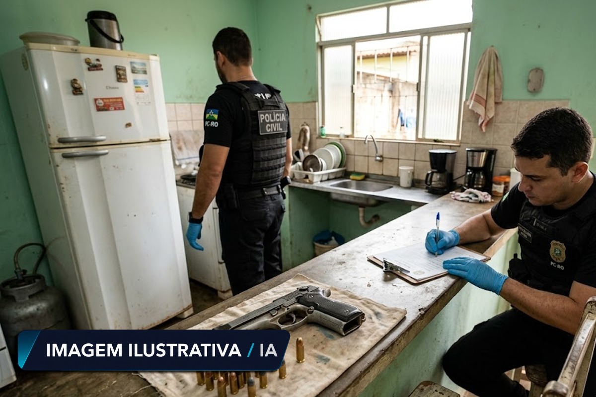 Homem é condenado por posse de arma com numeração suprimida e munições em Porto Velho