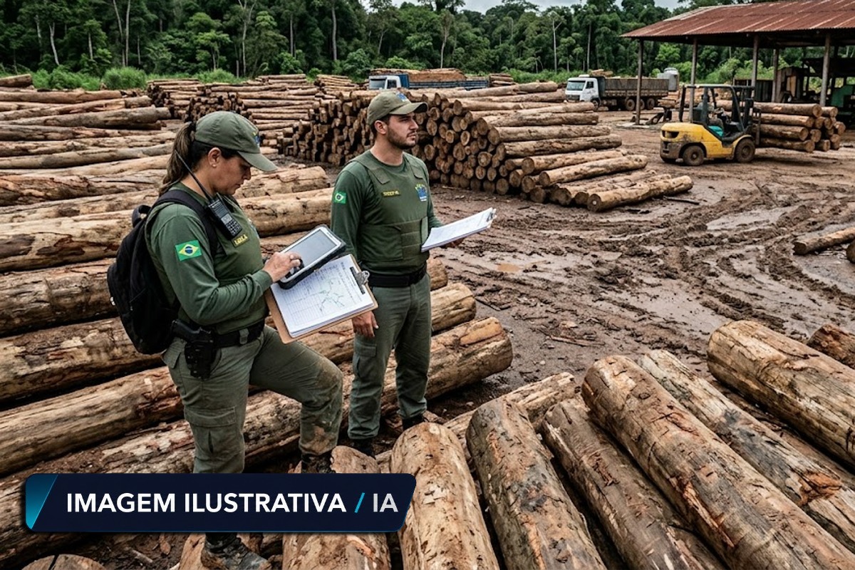Justiça condena responsável por empresa madeireira por falsidade ideológica em sistema ambiental