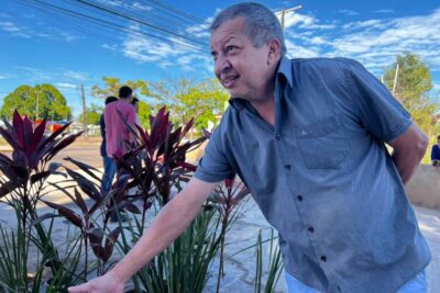 Primeiro Pocket Park de Porto Velho recebe paisagismo e entra na fase final das obras