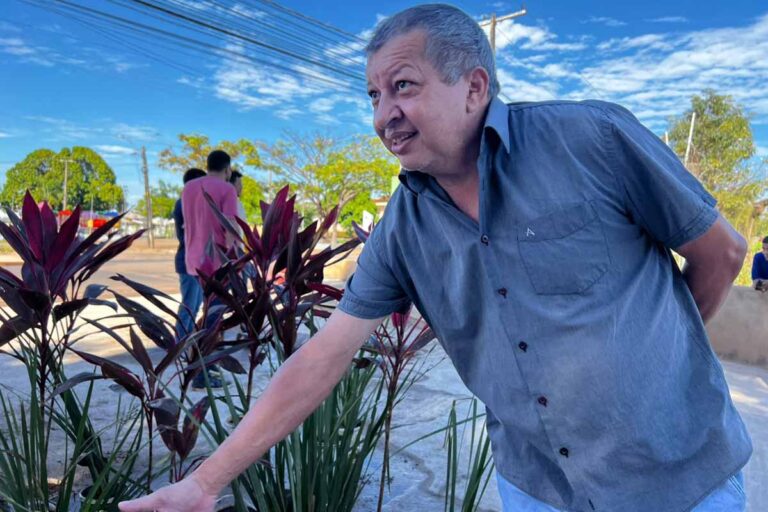 Primeiro Pocket Park de Porto Velho recebe paisagismo e entra na fase final das obras