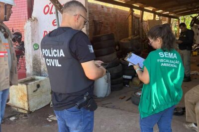 Operação fiscaliza 14 estabelecimentos e combate receptação de materiais furtados em Porto Velho