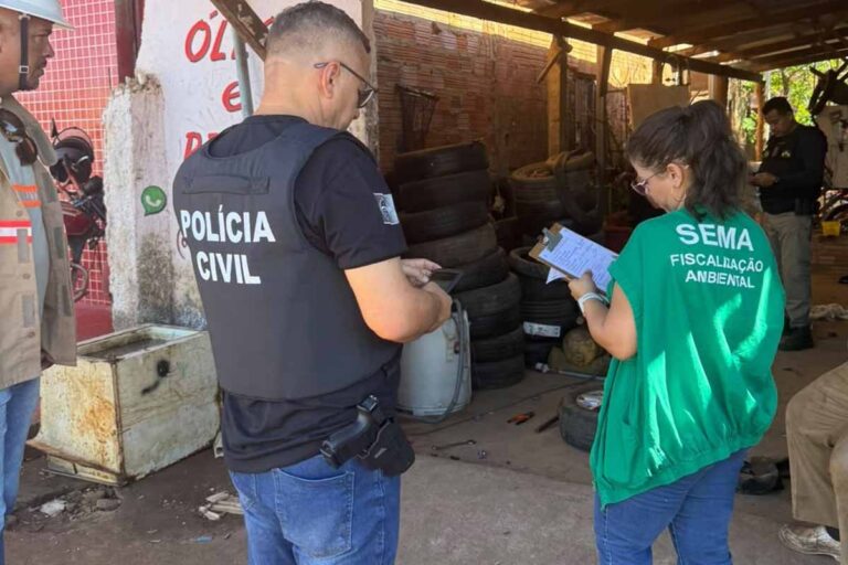 Operação fiscaliza 14 estabelecimentos e combate receptação de materiais furtados em Porto Velho
