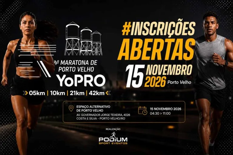 4ª Maratona YoPRO de Porto Velho será realizada em novembro no Espaço Alternativ