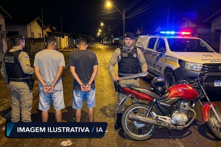 Justiça condena dupla a penas de Dois homens são condenados a 14 e 12 anos por roubo de motocicleta com facão em Ji-Paranáté 14 anos por roubo de motocicleta em Ji-Paraná