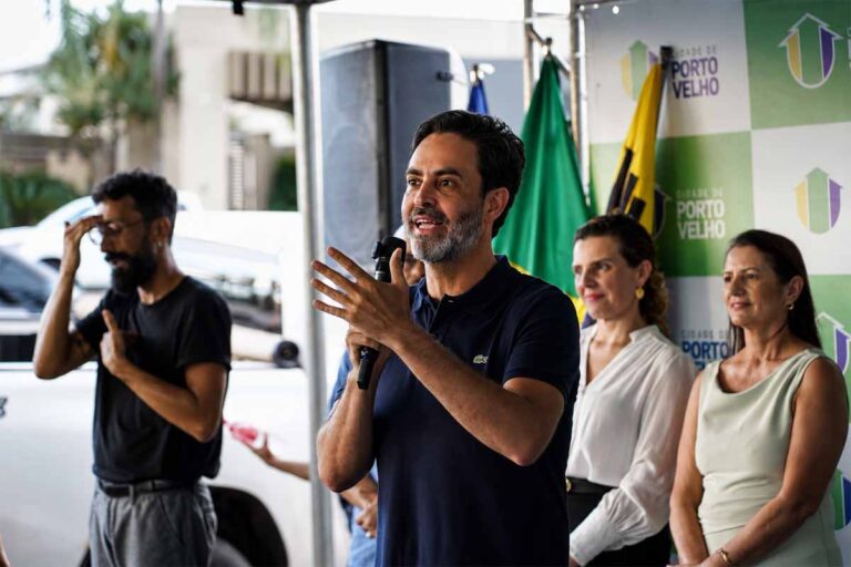 Léo Moraes entrega nova UBS Pedacinho de Chão e amplia rede de saúde em Porto Velho