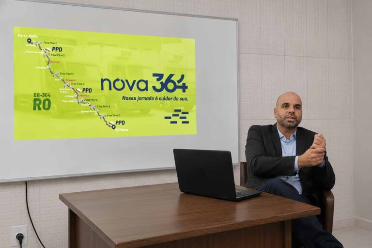 Nova 364 apresenta à PRF tecnologias previstas para modernização da BR-364