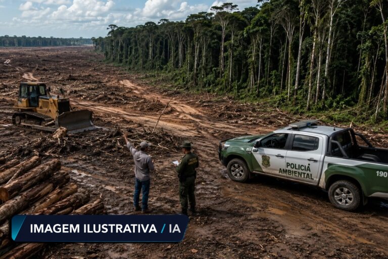 Crime ambiental é comprovado por imagens de satélite e réu é condenado em Buritis