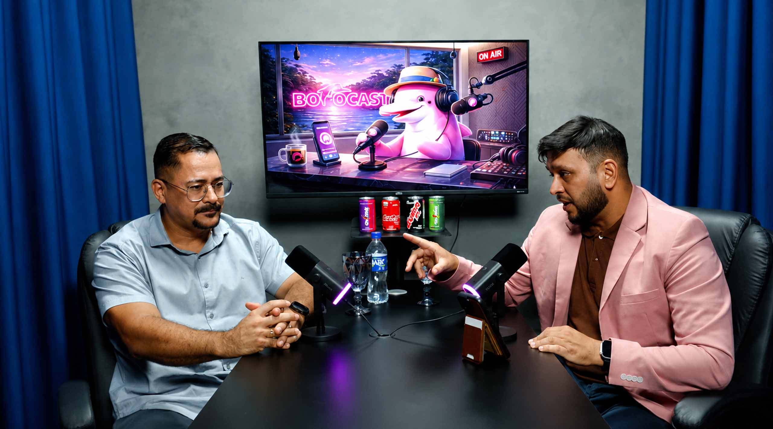 Imagem de abertura da entrevista com o coronel Felipe Vital
