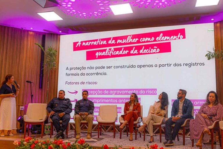 TJRO apresenta projeto integrado com a Polícia Militar durante ações do Agosto Lilás