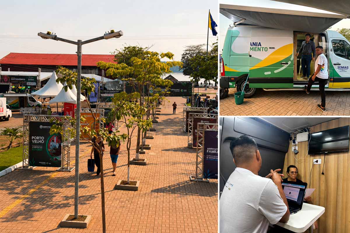 CadÚnico oferece atendimento móvel durante a Agrotec em Porto Velho
