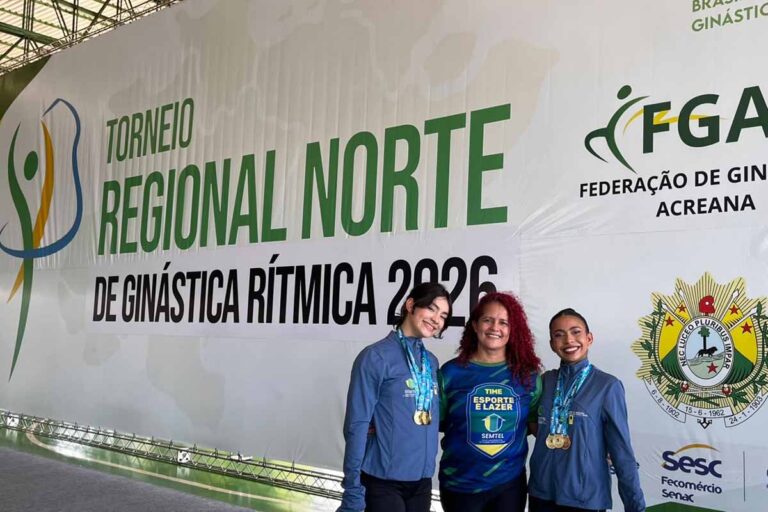 Ginastas de Porto Velho conquistam títulos no Acre e avançam para etapa nacional