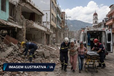 Colômbia declara emergência após terremoto de magnitude 7,4 deixar mais de 100 mortos