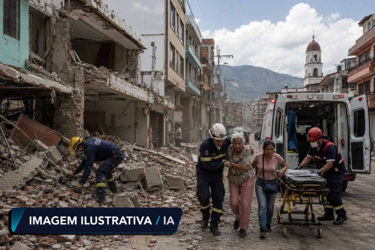 Colômbia declara emergência após terremoto de magnitude 7,4 deixar mais de 100 mortos