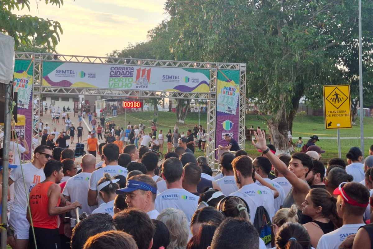 Corrida do Aniversário de Porto Velho terá 3 mil participantes, ação solidária e show de pagode