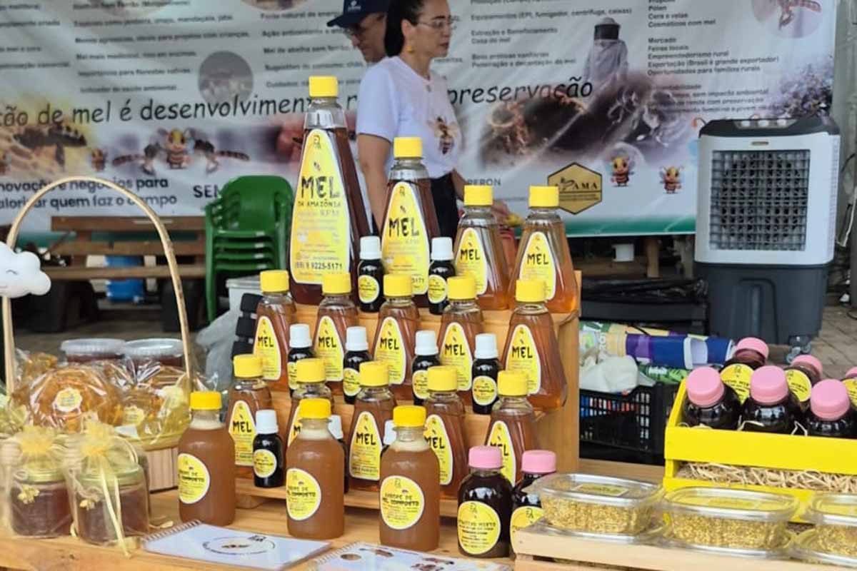 Sabores da Colmeia leva produtos de abelhas amazônicas à Agrotec 2026 em Porto Velho