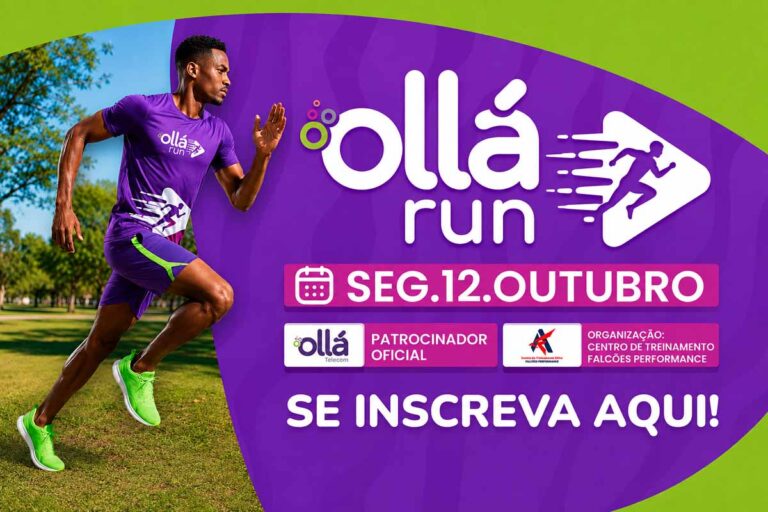 1ª Corrida Ollá Run terá provas de 5 km, 10 km e categoria infantil em Porto Velho